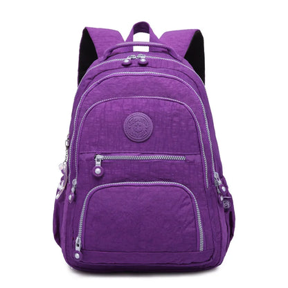 Tegaote School Backpack Student for Teenage Girl Boy 2024 Travel Back Packs Bag Women Nylon Waterproof Laptop Bagpack Unisex