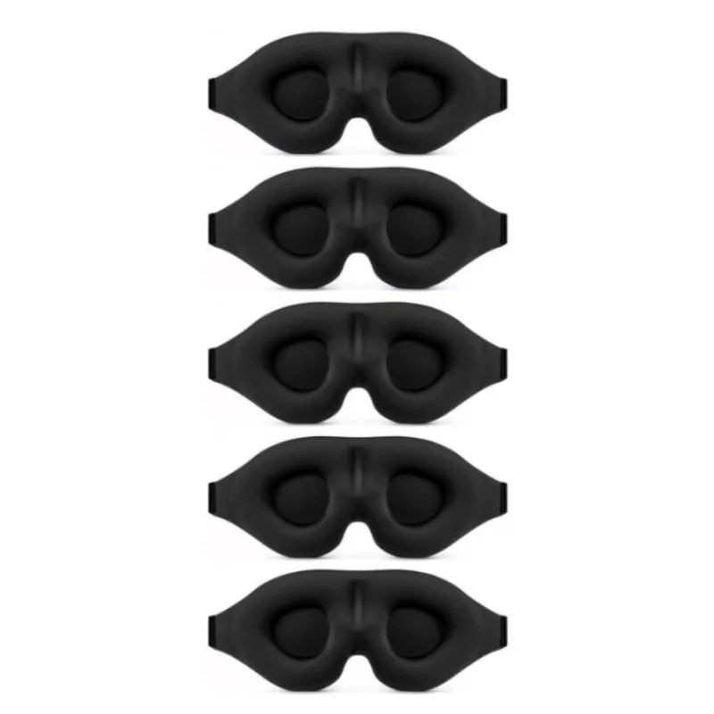 Sleep Mask Contoured Cup Blindfold Concave Night Eye Mask Block Out Light
