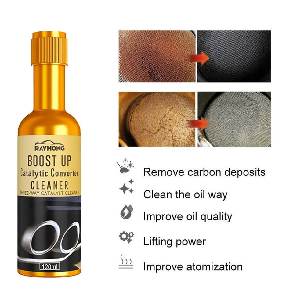 Car Catalytic Converter Cleaner 120ml – Reduce Emissions & Boost Engine Performance