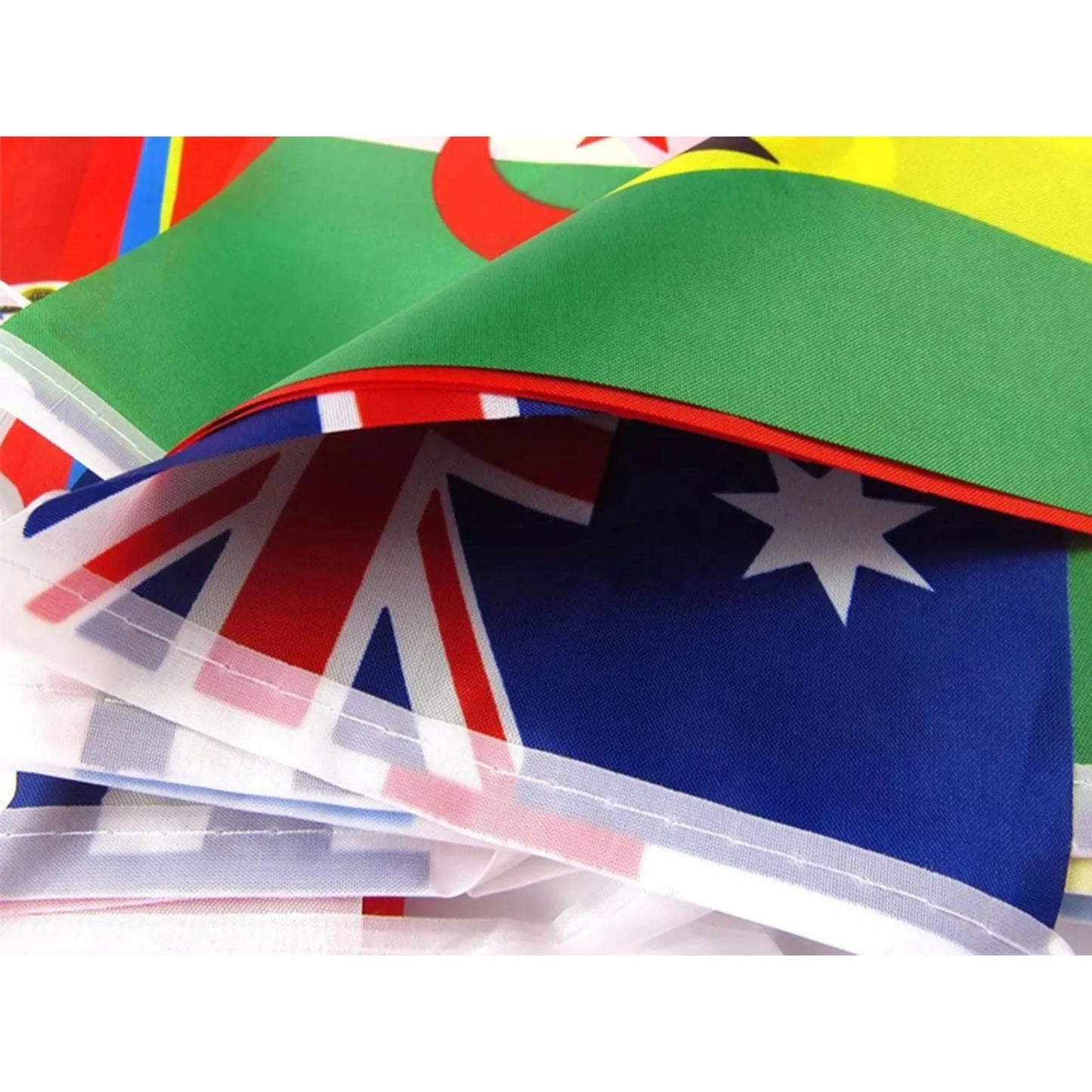 World Cup 2026 Country Flags Bunting – 32 or 48 Nations | 14x21cm | Bar & Party Decoration