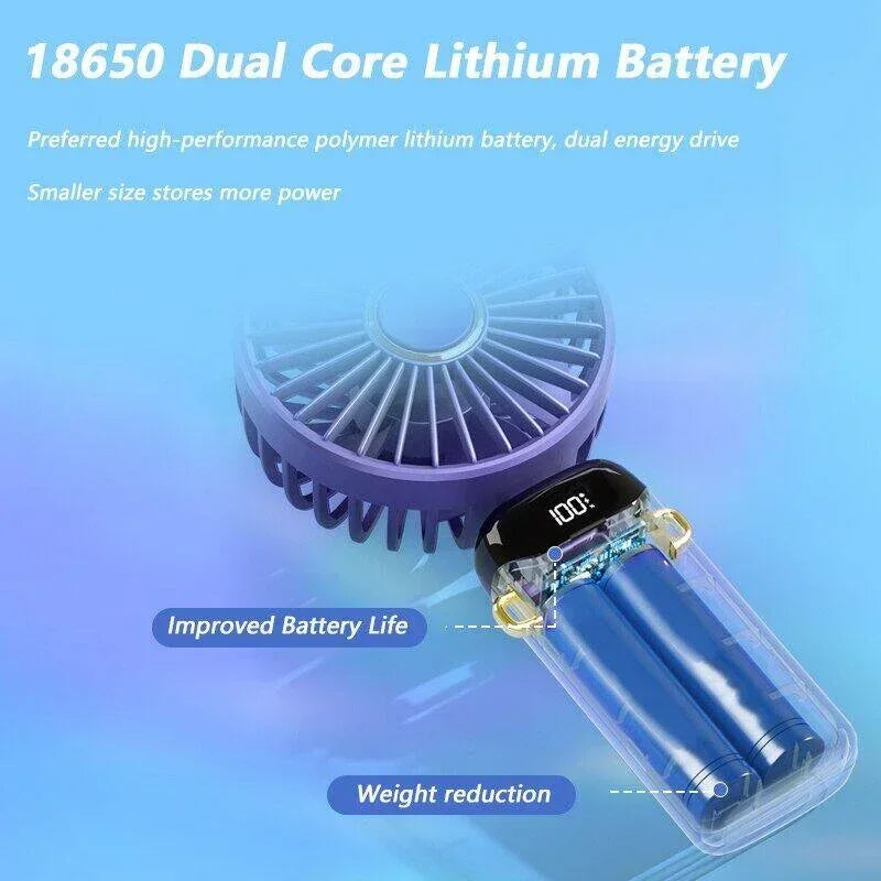 Mini Ventilateur Portable Rechargeable – Electronic USB Fan