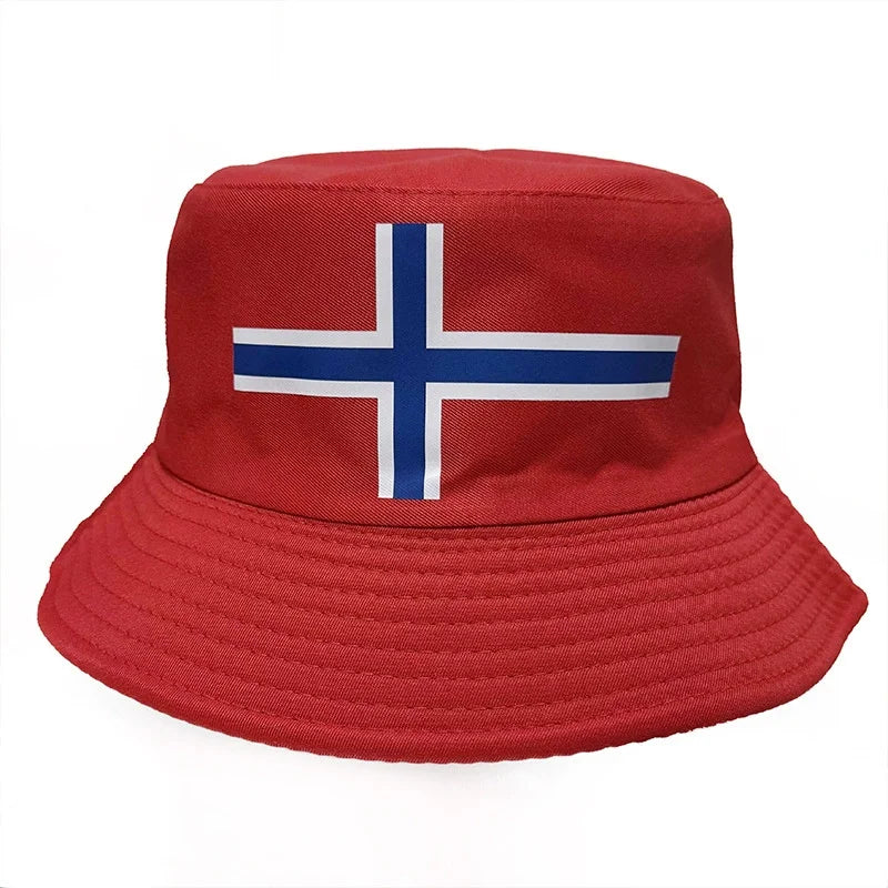 World Cup 2026 Reversible Bucket Hat – National Flag Fan Hat | 60+ Countries | Unisex | Sun Protection