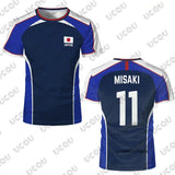 Japan Football Fan Jersey 2026 – Anime Style 3D Print | Quick-Dry | Kids & Adults | World Cup 2026
