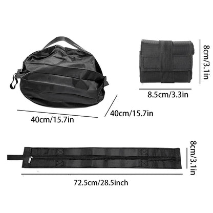 Foldable Reusable Home Shopping Bag – Lightweight Nylon Tote for Grocery, Beach & Storage
