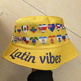 World Cup 2026 Reversible Bucket Hat – National Flag Fan Hat | 60+ Countries | Unisex | Sun Protection
