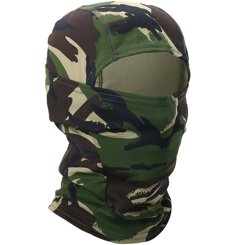 Winter Warmer Fleece Tactical Balaclava Full Face Mask Ski Paintball Running Hunting Hiking Cycling Sports Snowboard Scarf Men