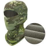 Winter Warmer Fleece Tactical Balaclava Full Face Mask Ski Paintball Running Hunting Hiking Cycling Sports Snowboard Scarf Men