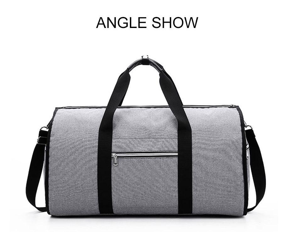 Waterproof 2 in 1 travel bag - durable luggage pack available color options