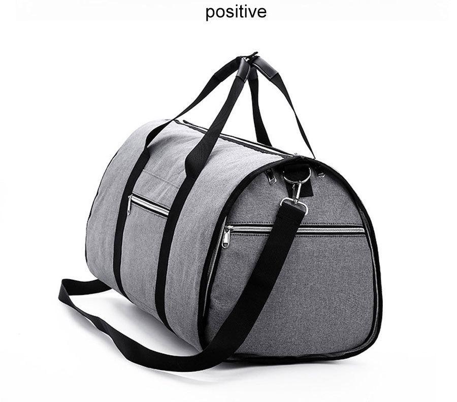 Waterproof 2 in 1 travel bag - durable luggage pack available color options