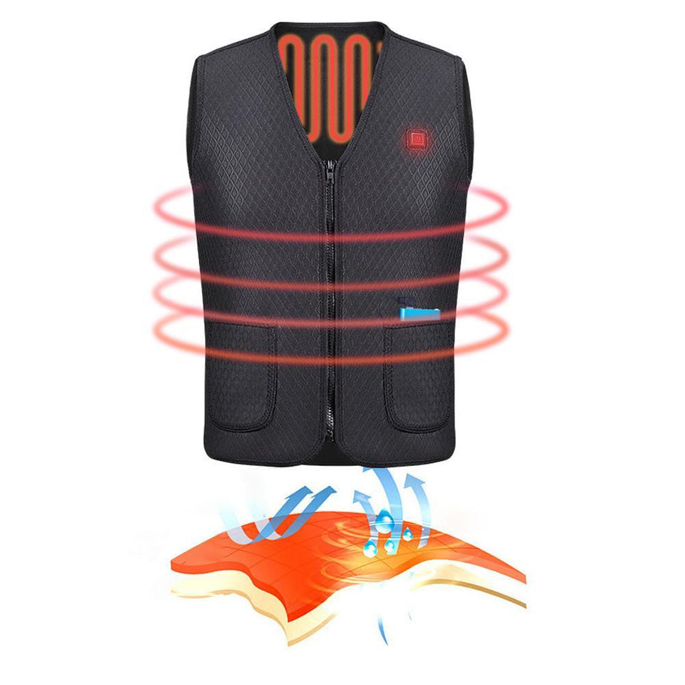 Rechargeable Heat Vest - Etrendpro