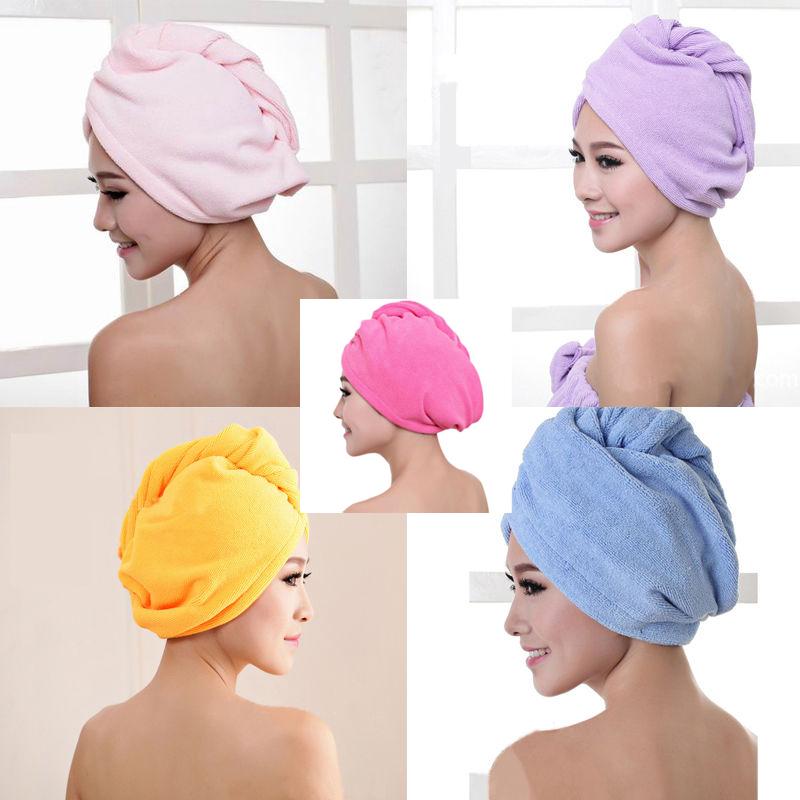 Serviette magique en microfibre séchage rapide avec bouton de fixation