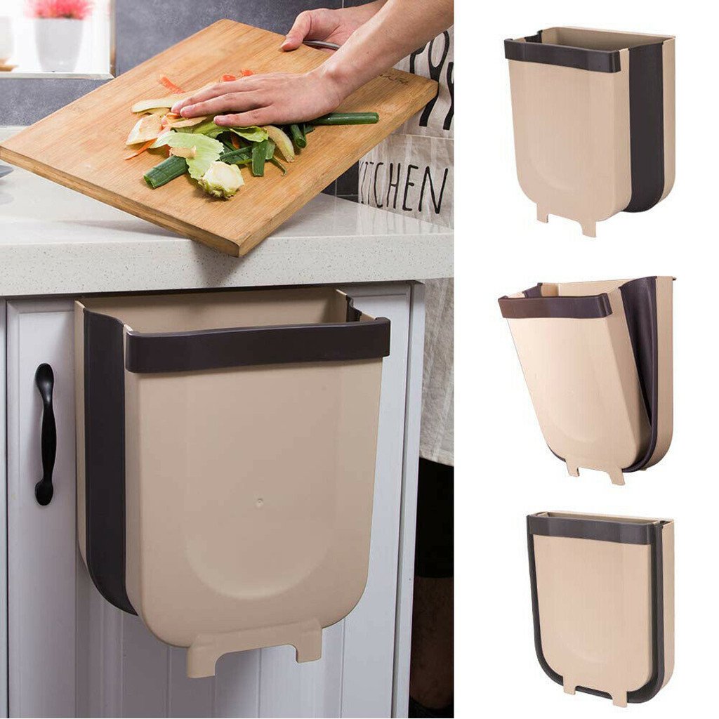 Eco-Friendly Folding Trashcan Portable Collapsible Waste Bin
