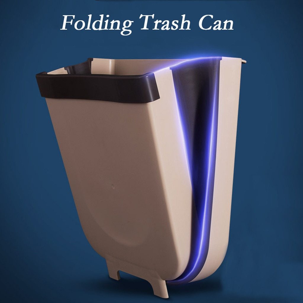 Eco-Friendly Folding Trashcan Portable Collapsible Waste Bin