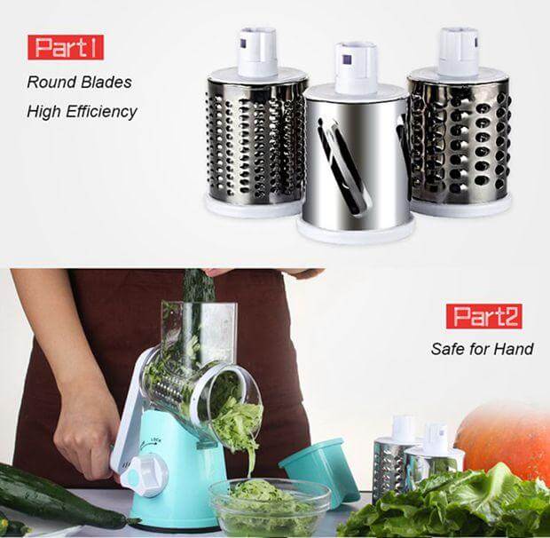EtrendPro Vegetable Slicer Multi-Function Kitchen Cutter