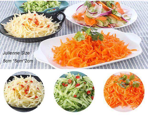 EtrendPro Vegetable Slicer Multi-Function Kitchen Cutter