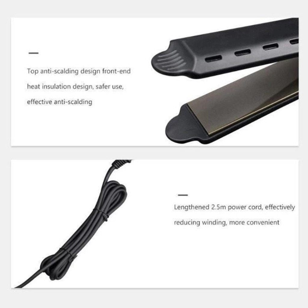 Ceramic Tourmaline Ionic Hair Straightener Flat Iron