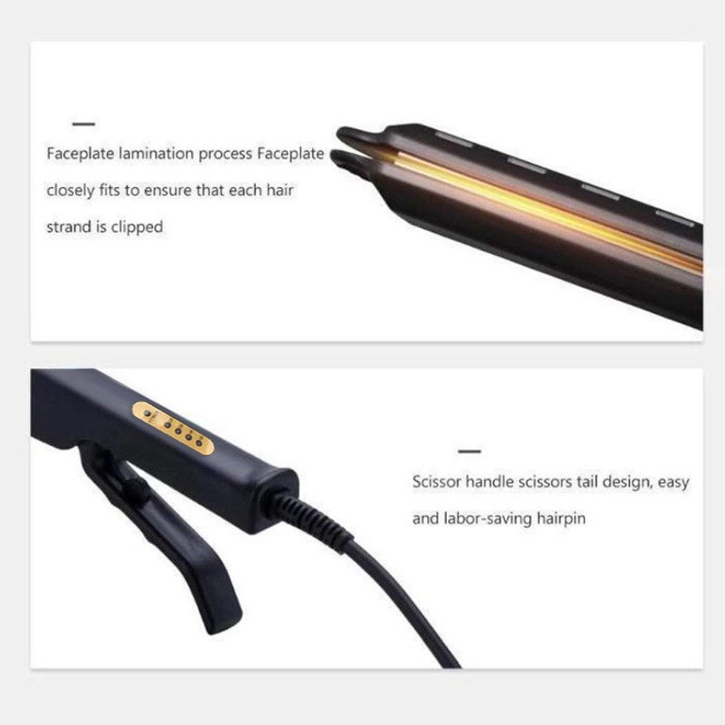 Ceramic Tourmaline Ionic Hair Straightener Flat Iron
