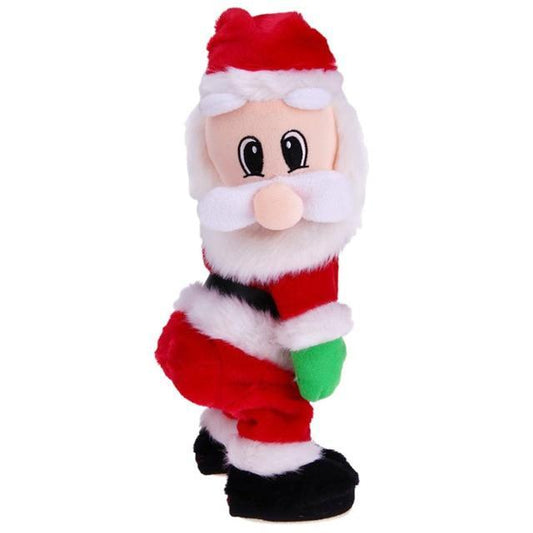 Père Noël dansant et chantant de Noël décoration animée festive