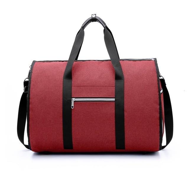 Waterproof 2 in 1 travel bag - durable luggage pack available color options