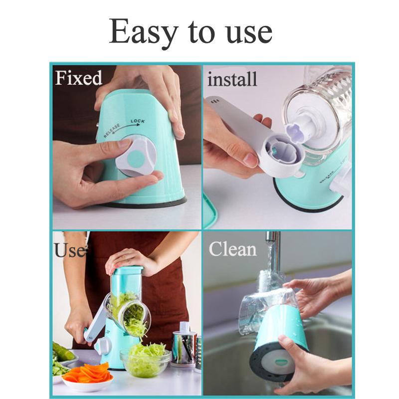 EtrendPro Vegetable Slicer Multi-Function Kitchen Cutter