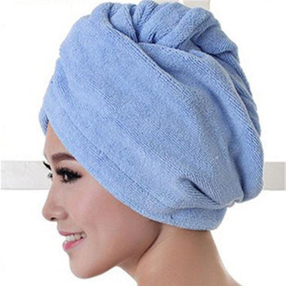 Serviette magique en microfibre séchage rapide avec bouton de fixation