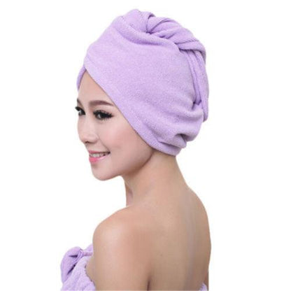 Serviette magique en microfibre séchage rapide avec bouton de fixation